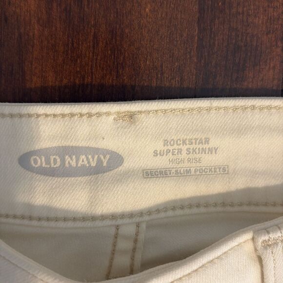 Old Navy Rockstar Super Skinny High Rise Secret Slim Pockets Size 2 - Picture 8 of 11